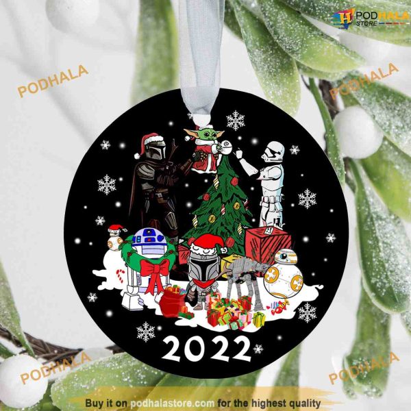 Custom Star Wars Christmas Ornament, Storm Trooper, Star Wars Xmas Decor