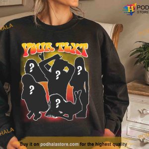 Custom Your Own Bootleg Idea Here Shirt Your Photo Tee 90s Rap TShirt 3