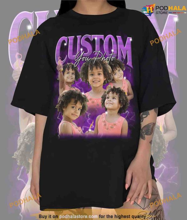 Custom Your Own Bootleg Shirt, Custom Bootleg Rap Tee, Custom Photo Vintage TShirt