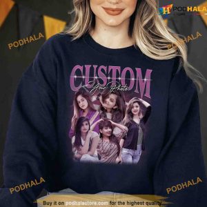 Custom Your Own Bootleg Shirt Custom Photos Tee Custom Text TShirt 3