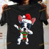 Dab Frenchie Dog Christmas Dress Shirt, Gift For Xmas Day