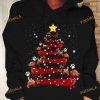 Dachshund Christmas Tree Shirt, Funny Xmas Gifts