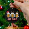 Dad's Favorite Beer Ornament, Family Christmas Ornaments