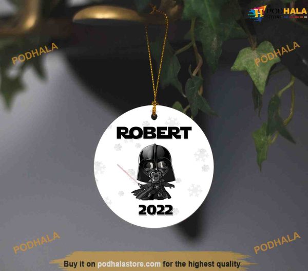 Darth Vader 2023 Christmas Ornament, Star Wars Xmas Decor