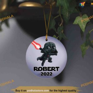 Darth Vader 2023 Christmas Ornament, Star Wars Xmas Decorations