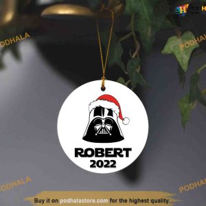 Darth Vader Santa 2023 Ornament, Star Wars Christmas Tree Ornaments