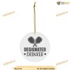 Designated Drinker Pickleball Ornament, Family Christmas Ornaments