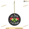 Dink, Eat & Be Merry Pickleball Ornament, Family Christmas Tree Ornaments