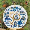 Disney 50th Castle Anniversary Ornament, Personalized Family Ornaments
