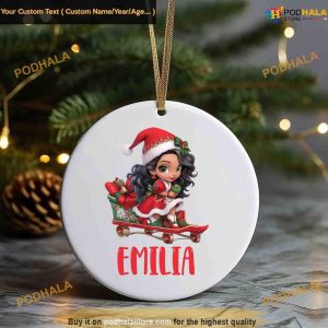 Disney Princess Name Christmas Ornament, Funny Christmas Ornaments