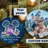 Disney Trip 2023 Ornament Custom Photo, Christmas Gift