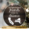 Distant Friendship State Ornament, Best Friend Xmas Ornament