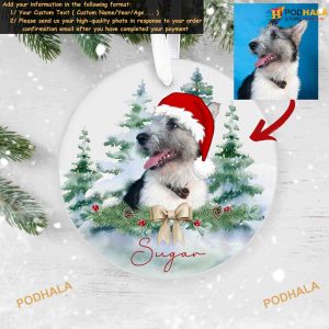 Dog Christmas Bauble Custom Photo Christmas Tree Personalized Gift 3