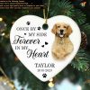 Dog Memorial Custom Ornament Christmas, Pet Loss Keepsake, Sympathy