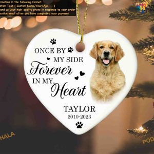 Dog Memorial Custom Ornament Christmas Pet Loss Keepsake Sympathy 2