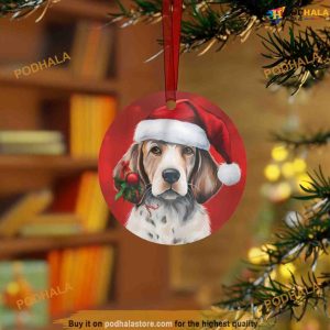 Dog Stained Holiday Ornament, Funny Christmas Ornaments