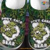 Dont Care Bear Cannabis Weed Crocs Shoes Crocs Clogs