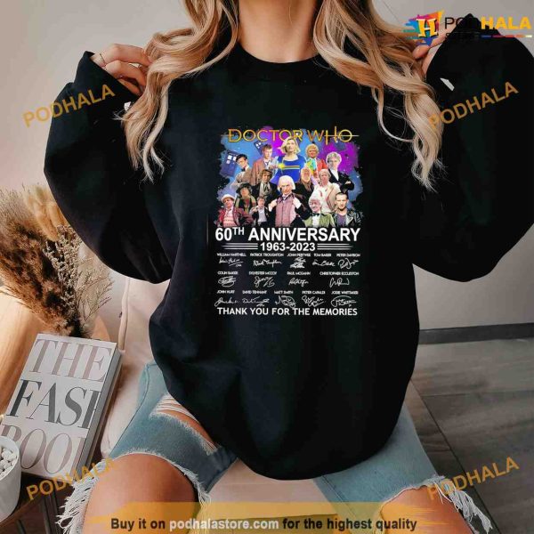Dr Who 60Th Anniversary T Shirt