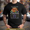Dr Who 60Th Anniversary T Shirt, Thank You For The Memories Signatures Tee