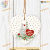 Duck Heart Christmas Decoration, Family Christmas Ornaments