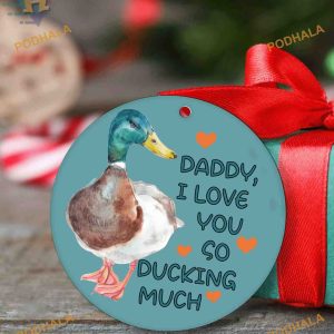 Duck Lovers Ornament, Hunters Keepsake, Friends Christmas Ornaments