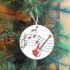 Electric Guitar Holiday Ornament, Family Christmas Tree Ornaments