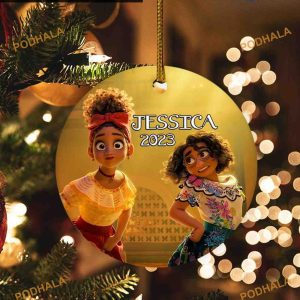 Encanto 2023 Personalized Ornament, Custom Family Ornaments