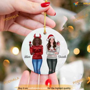 Endless Friendship Ornament 2023, Best Friend Christmas Gift