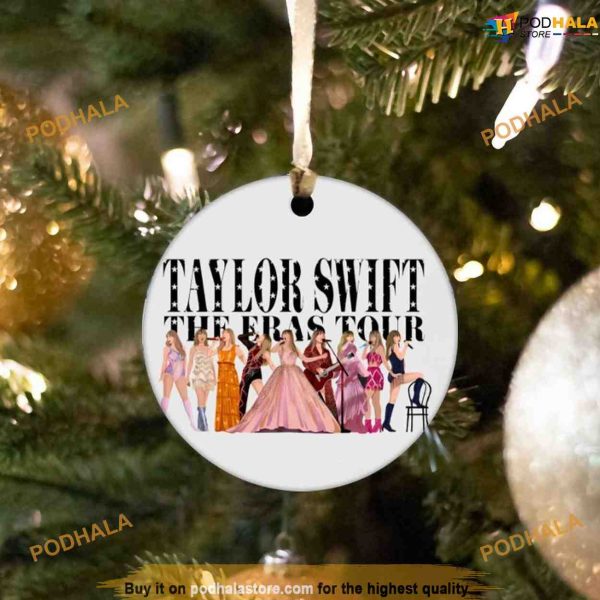 Eras Tour 2023 Ornament, Taylor Swift Christmas Decoration