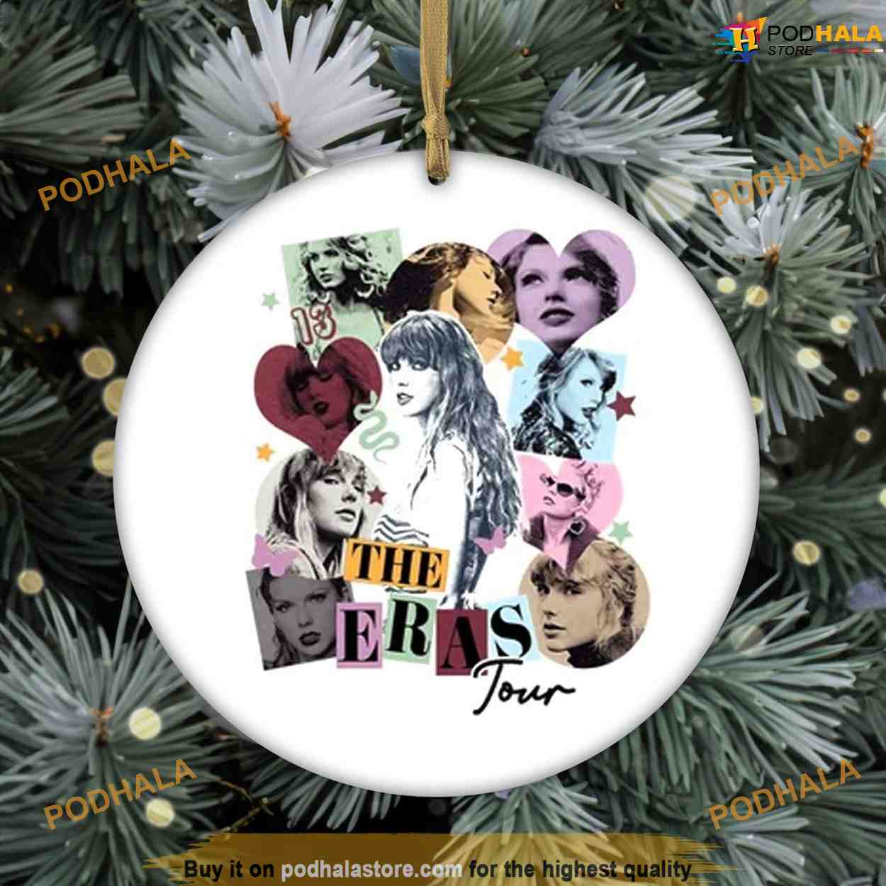 The Eras Tour 2023 Ornament - Taylor Swift Eras Tour Christmas Ornamen