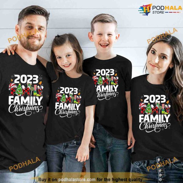 Family Christmas 2023 Funny Christmas Shirt For The Family