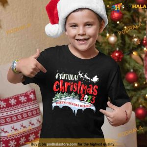 Family Christmas 2023 Making Memories Together Xmas Vacation Shirt 3