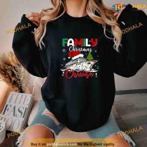 Family Christmas Cruise 2023 Merry Cruisemas Boat Trip Xmas Shirt 2