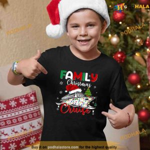 Family Christmas Cruise 2023 Merry Cruisemas Boat Trip Xmas Shirt 3