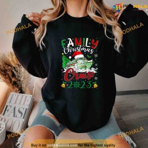 Family Christmas Cruise 2023 Shirt Xmas Squad Funny Cruising Lover Gift 2