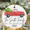 Family Christmas Keepsake, Custom Family Ornaments
