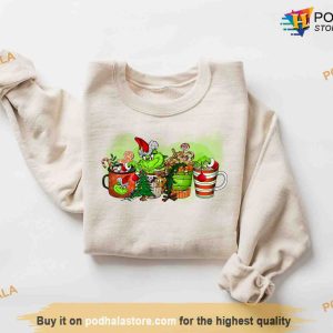 Family Christmas Vacation Coffee Grinch Christmas Sweatshirt, Hoodie