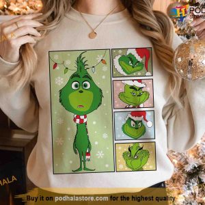 Family Funny Grinch Shirt, Grinchy Today Christmas Sweatshirt, Grinch Christmas Gifts
