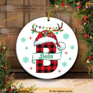 Family Name 2023 Ornament Custom Alphabet Personalized Family Christmas Ornaments 2 1