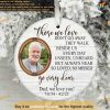 Father Loss Memorial Ornament, Personalized Photo Ornaments