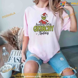 Feeling Extra Grin Today Grinch Sweatshirt Womens Grinch Gift Ideas 2