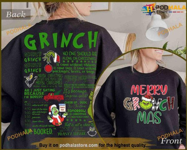 Feeling Extra Grinchy Today Christmas Sweatshirt, Grinch Christmas Sweatshirt