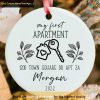 First Apartment Christmas Ornament, Personalized Family Christmas Ornaments