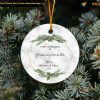 First Christmas As Grandparents, Personalized Ornament for Grandma
