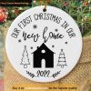 First Christmas Ornament in New Home, 1st Christmas Ornament