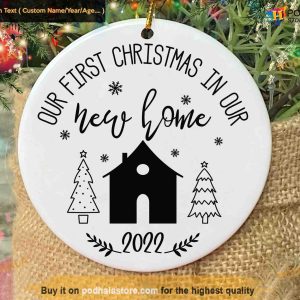 First Christmas Ornament in New Home, 1st Christmas Ornament