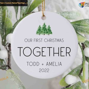 First Christmas Together 2023, 1st Christmas Ornament