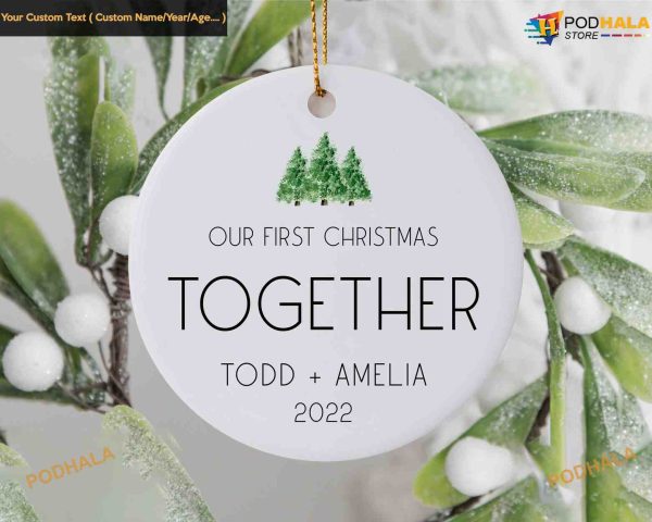 First Christmas Together 2023, 1st Christmas Ornament