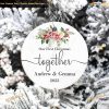 First Christmas Together Ornament, Couples 1st Christmas