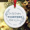 First Christmas Together Ornament, Personalized Christmas